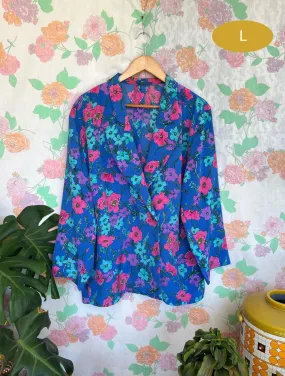 90's Flower Unique Blazer