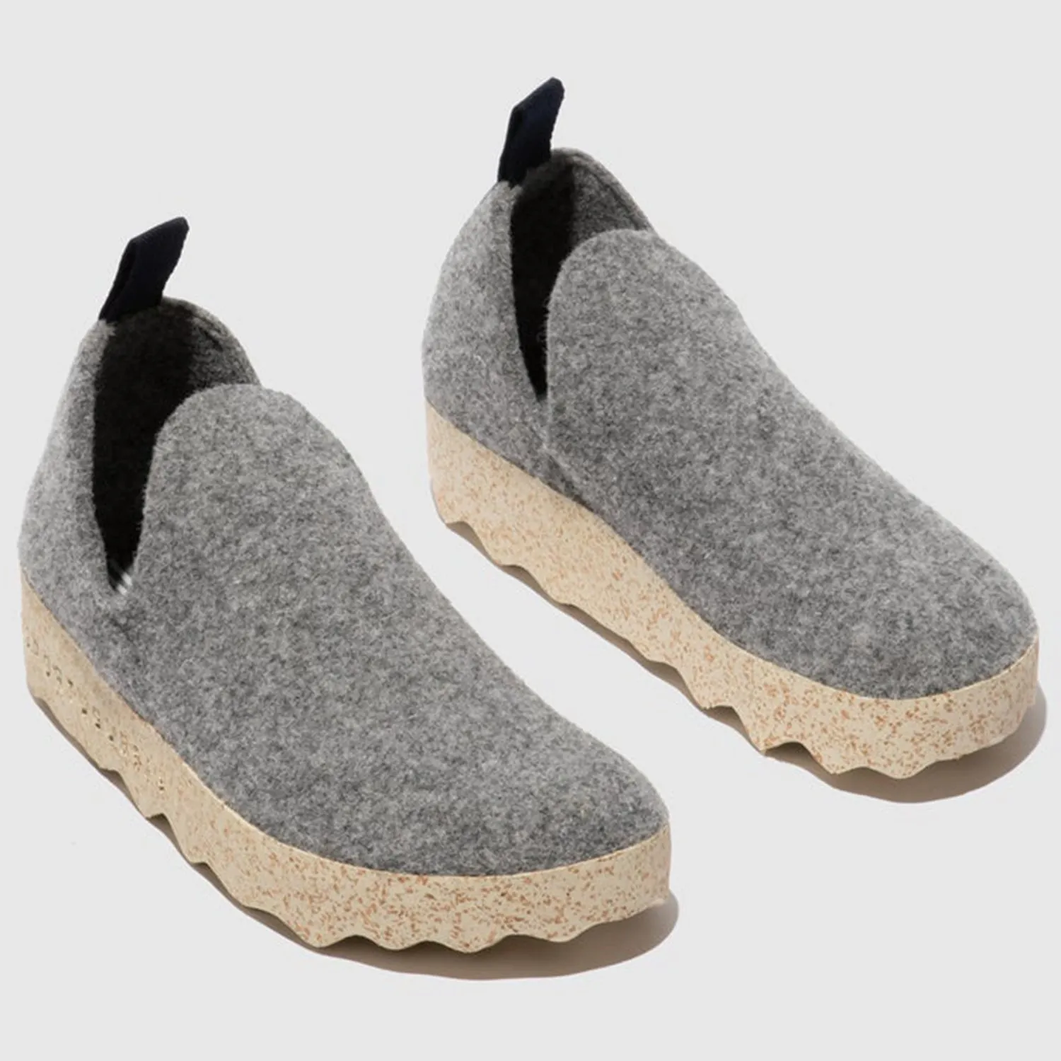 Asportuguesas SLIP-ON SHOES CITY - CONCRETE