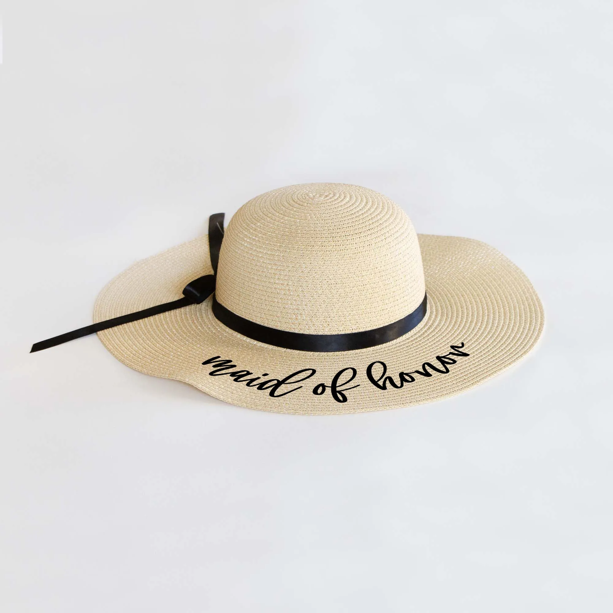 Bride, Bridesmaid, Maid of Honor Floppy Hat