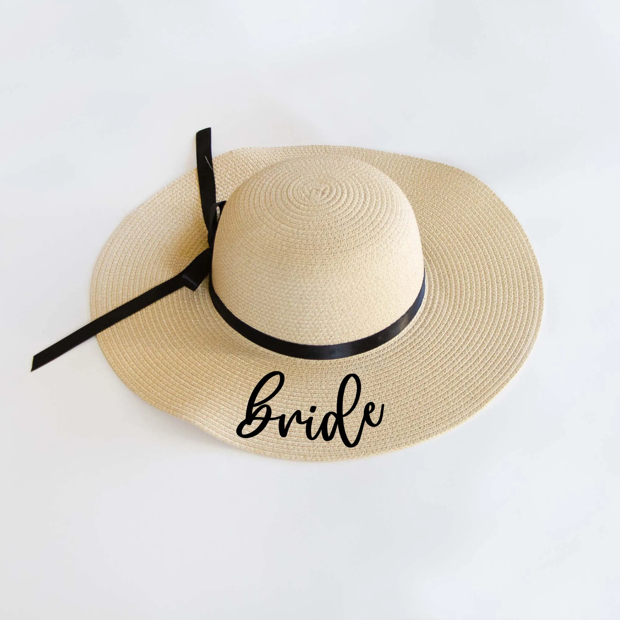 Bride, Bridesmaid, Maid of Honor Floppy Hat