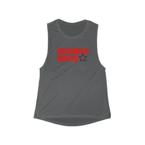 Greenwich United Women's Flowy Scoop Muscle Tank