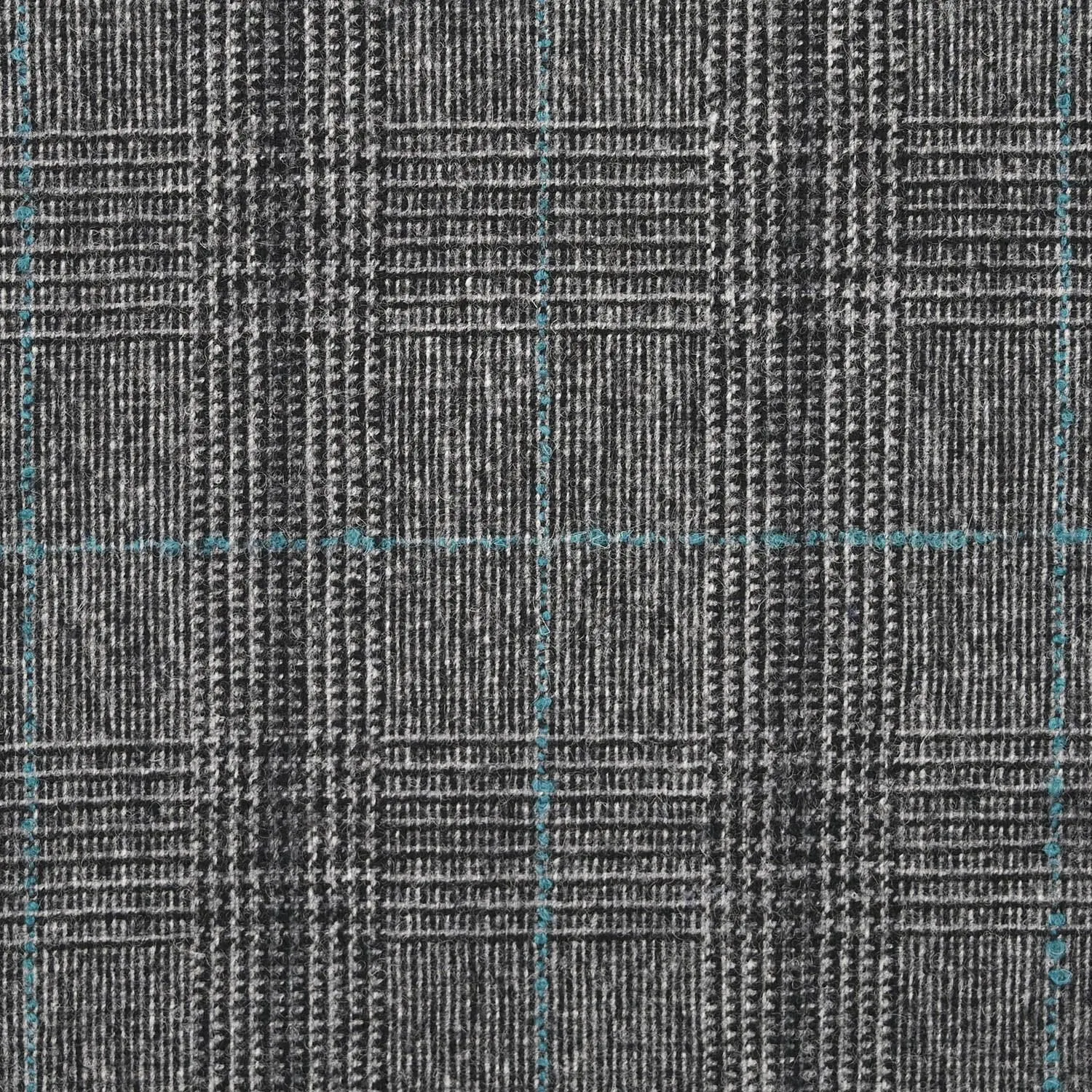 Grey Check Suiting Flannel 4817