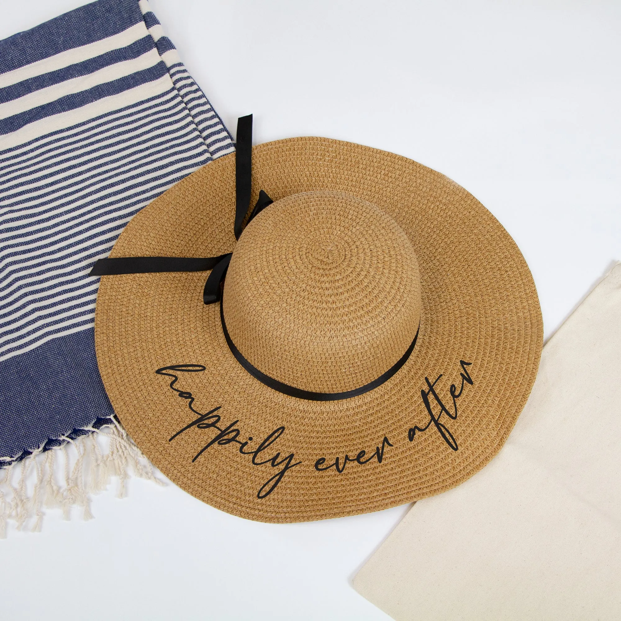 Happily Ever After Bridal Sun Hat