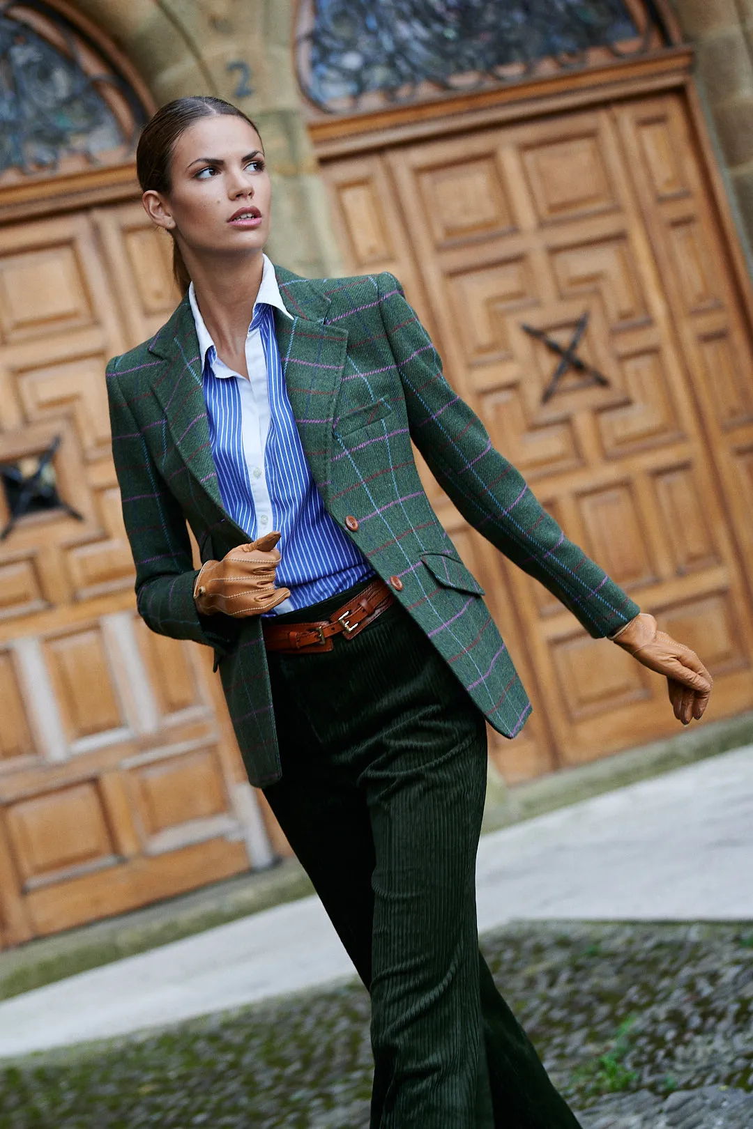 Henry Arroway MARYLIN SLIM FIT Blazer GREEN