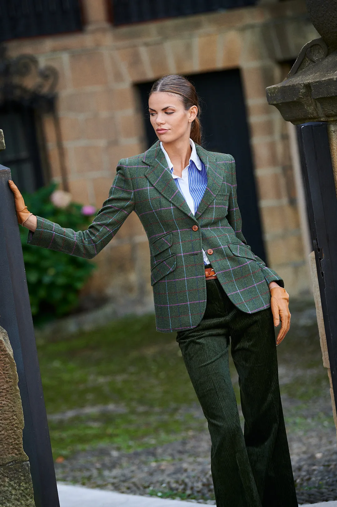 Henry Arroway MARYLIN SLIM FIT Blazer GREEN