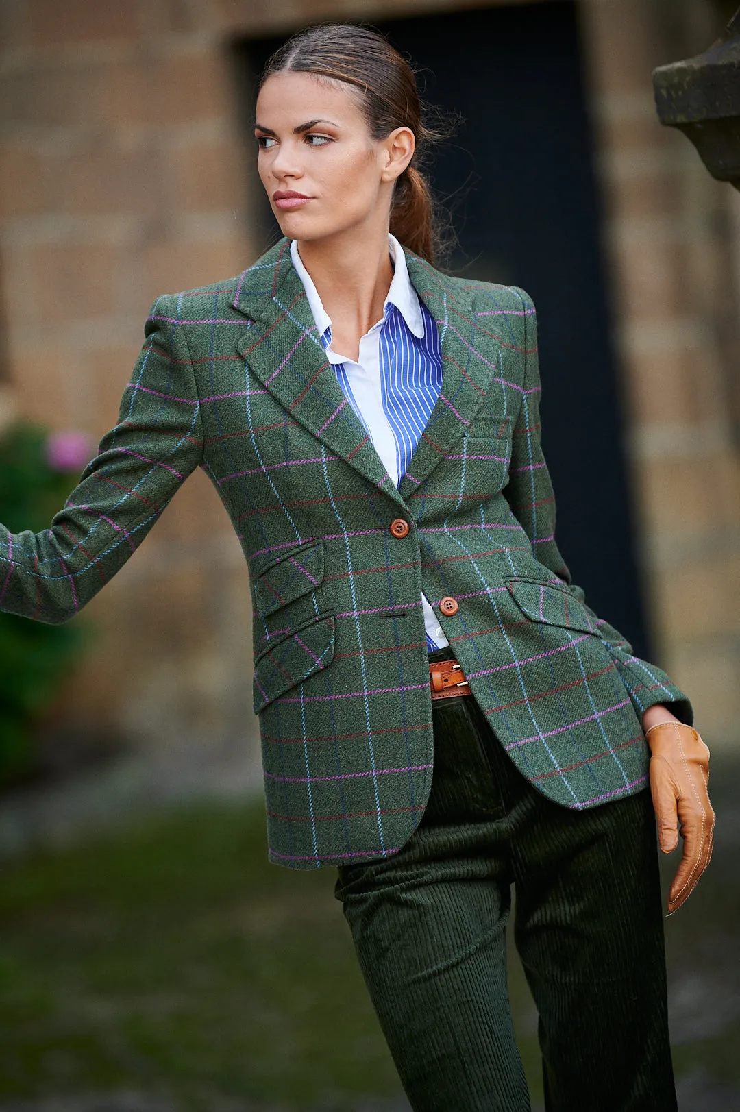 Henry Arroway MARYLIN SLIM FIT Blazer GREEN