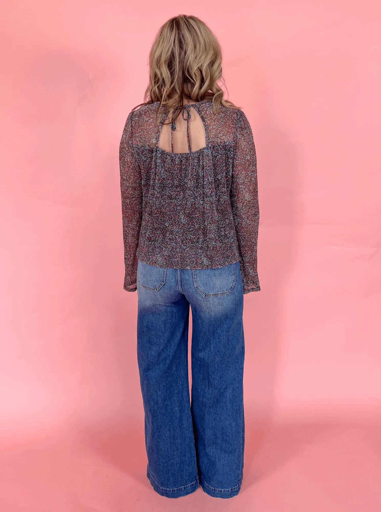 High Rise Wide Leg Denim