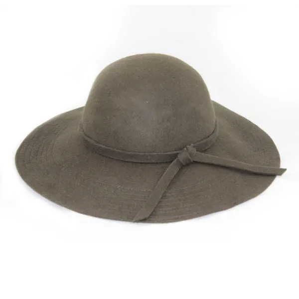 Jeanne Simmons - 4.5" Wool Felt Floppy Hat