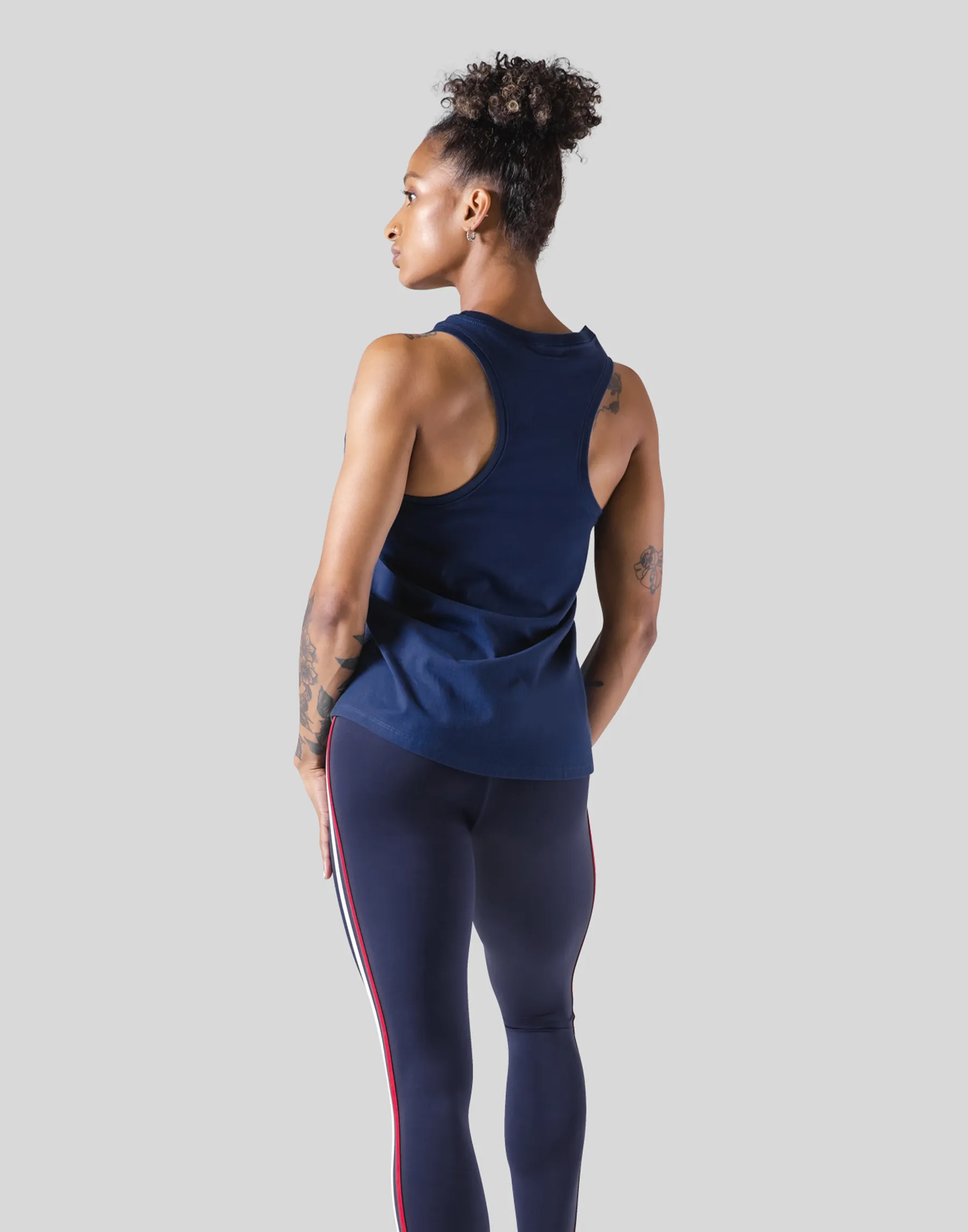 LÝFT Loose Fit Tanktop - Navy