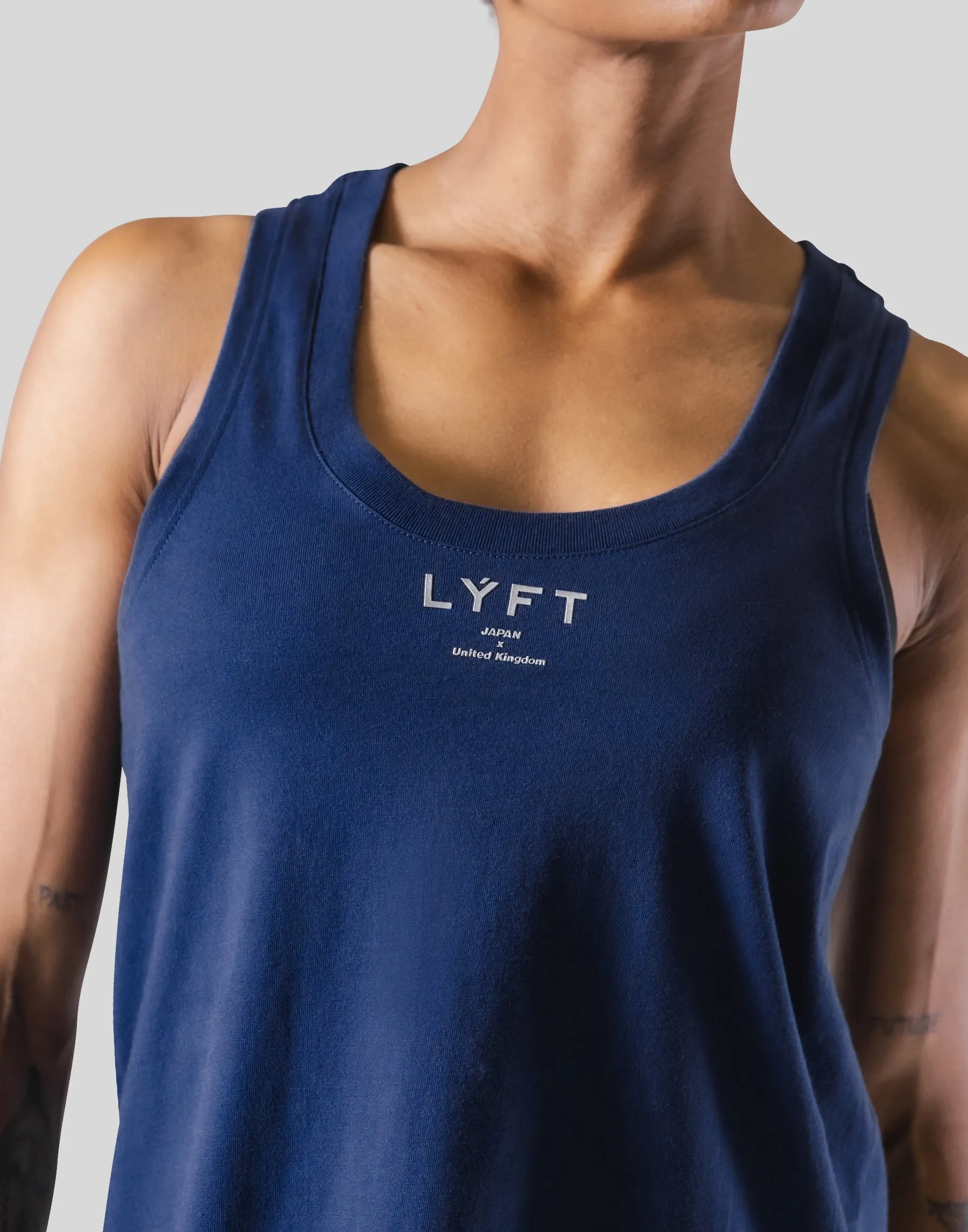 LÝFT Loose Fit Tanktop - Navy