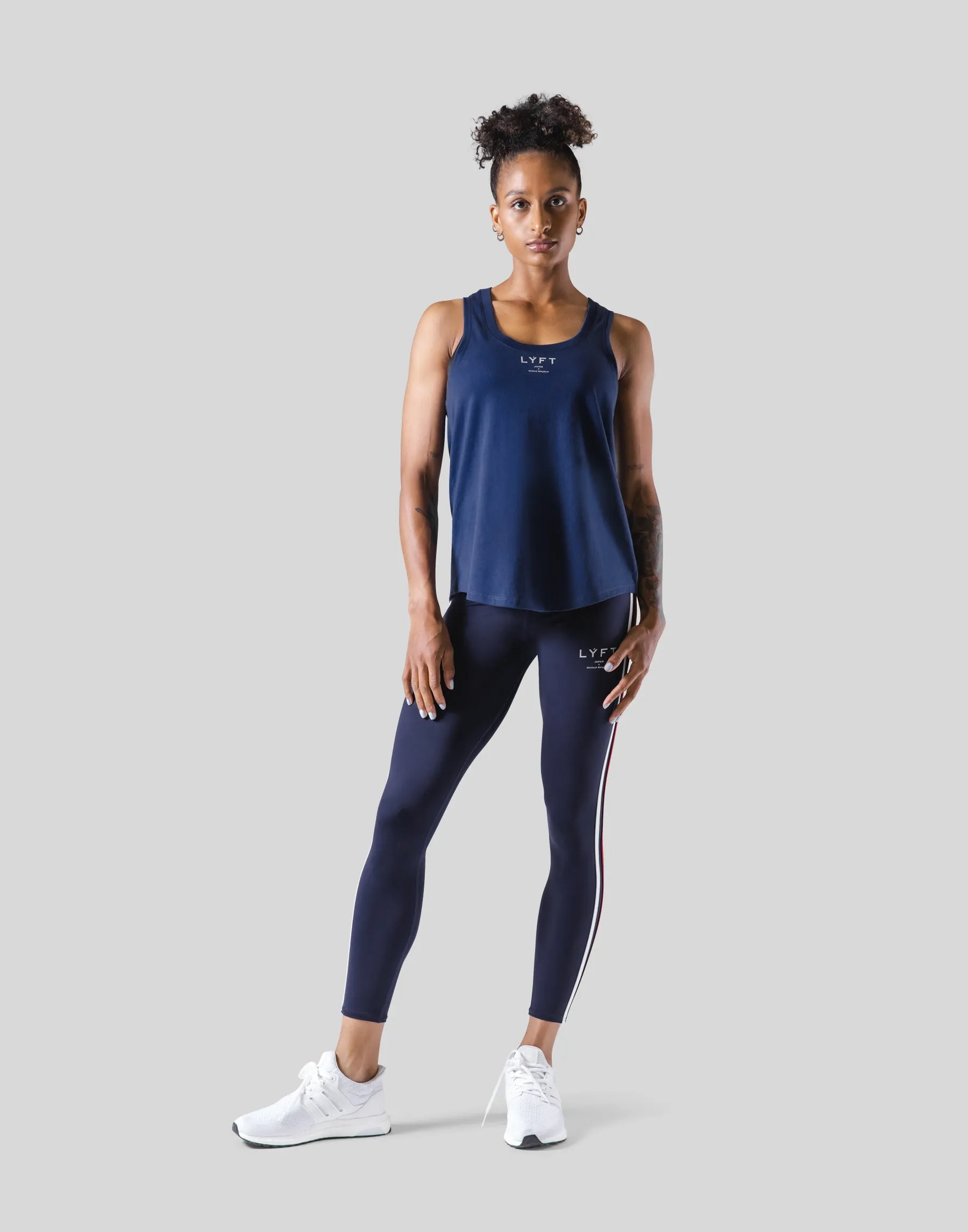 LÝFT Loose Fit Tanktop - Navy