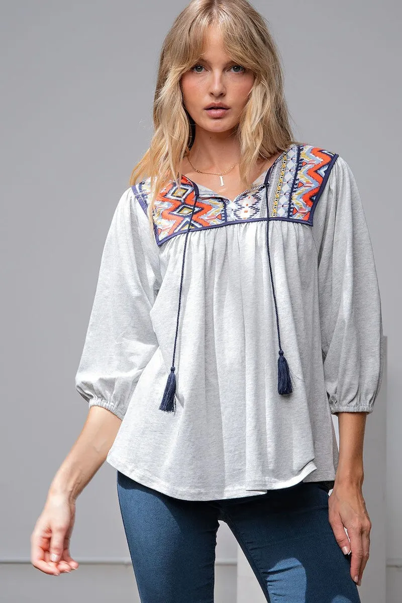 Loose Fit Cotton Top