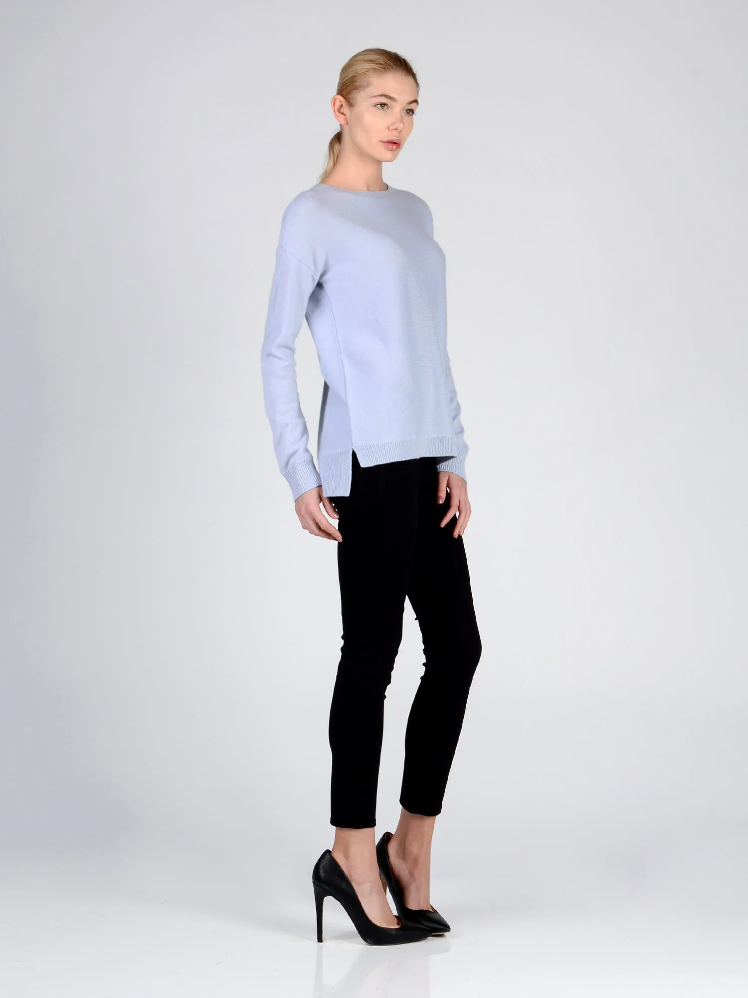 Loose Fit Sweater_Baby Blue