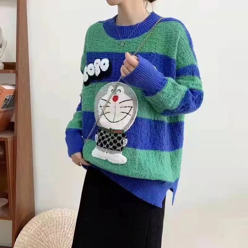 Quirky Loose-Fit Pullover