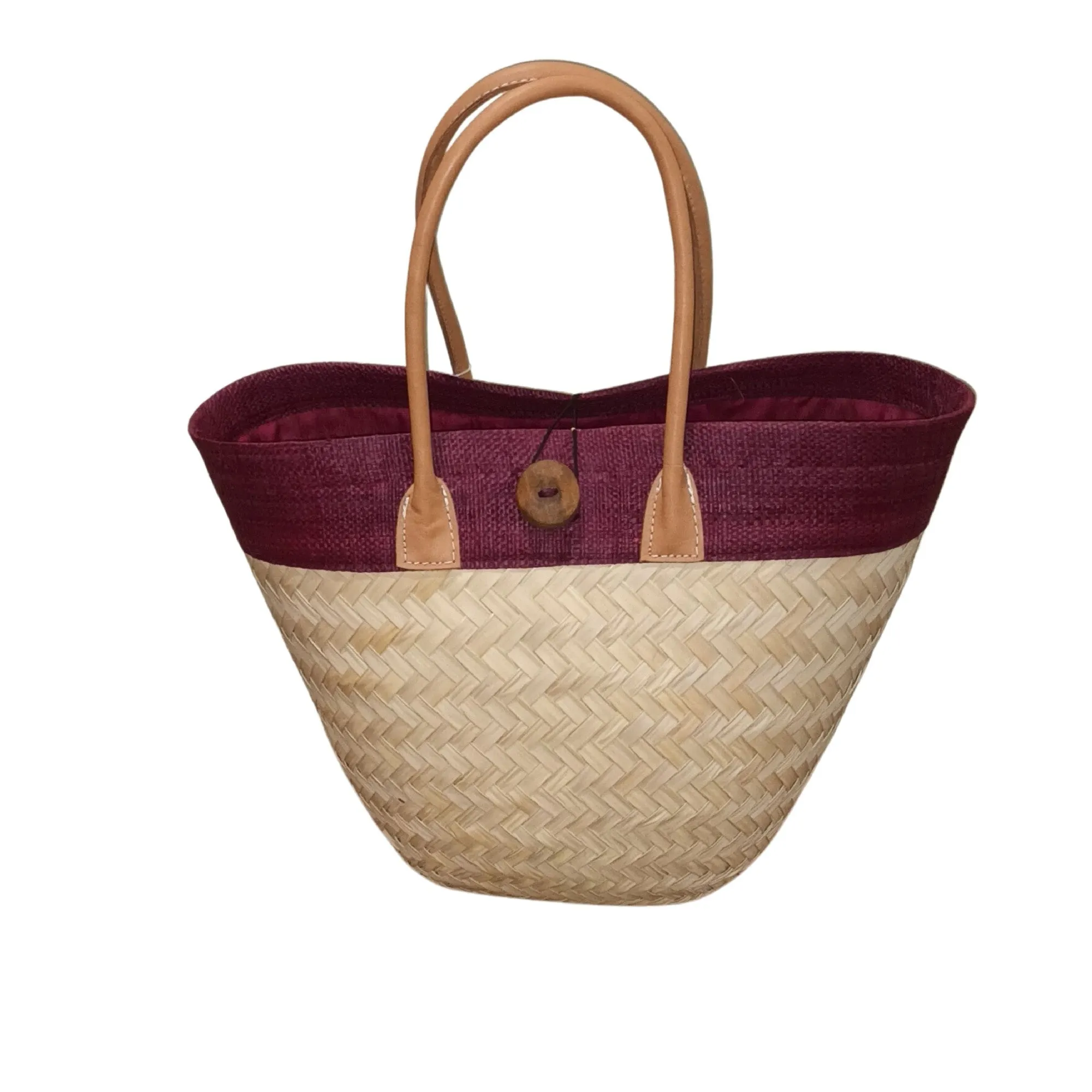 Sissy Bags Melanie Basket Maroon