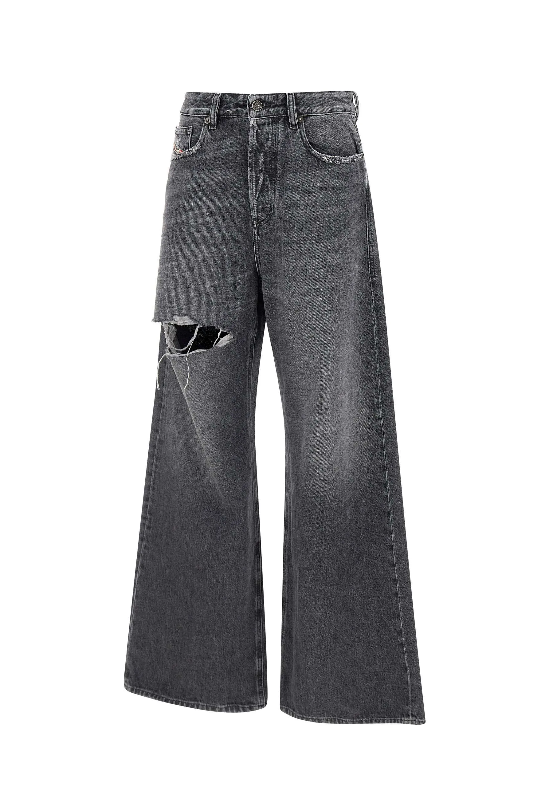 Straight Wide Leg Jeans