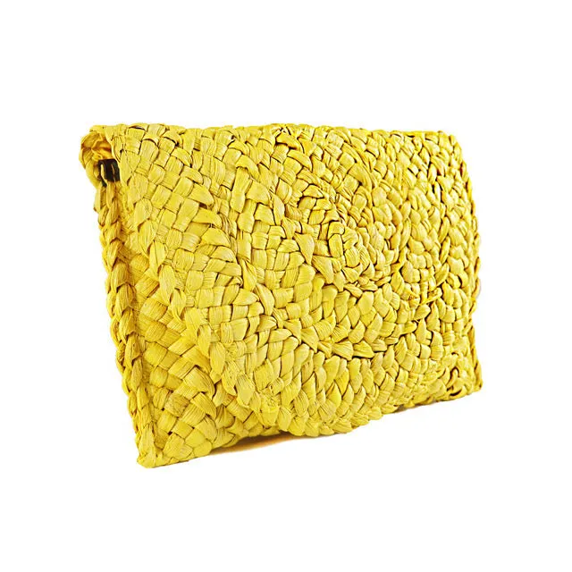 STRAW BAG Yellow