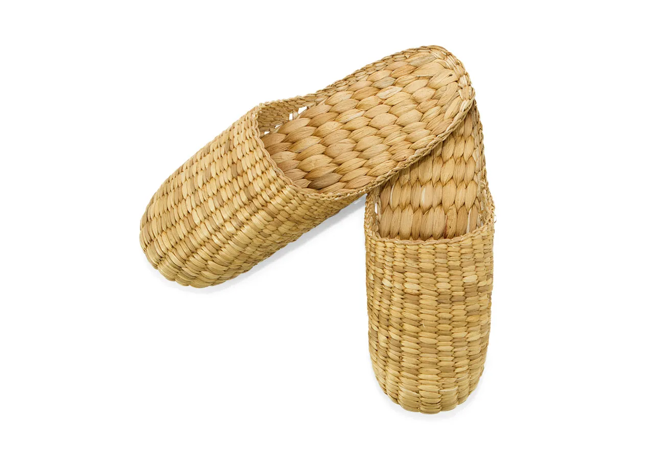 Straw Slippers