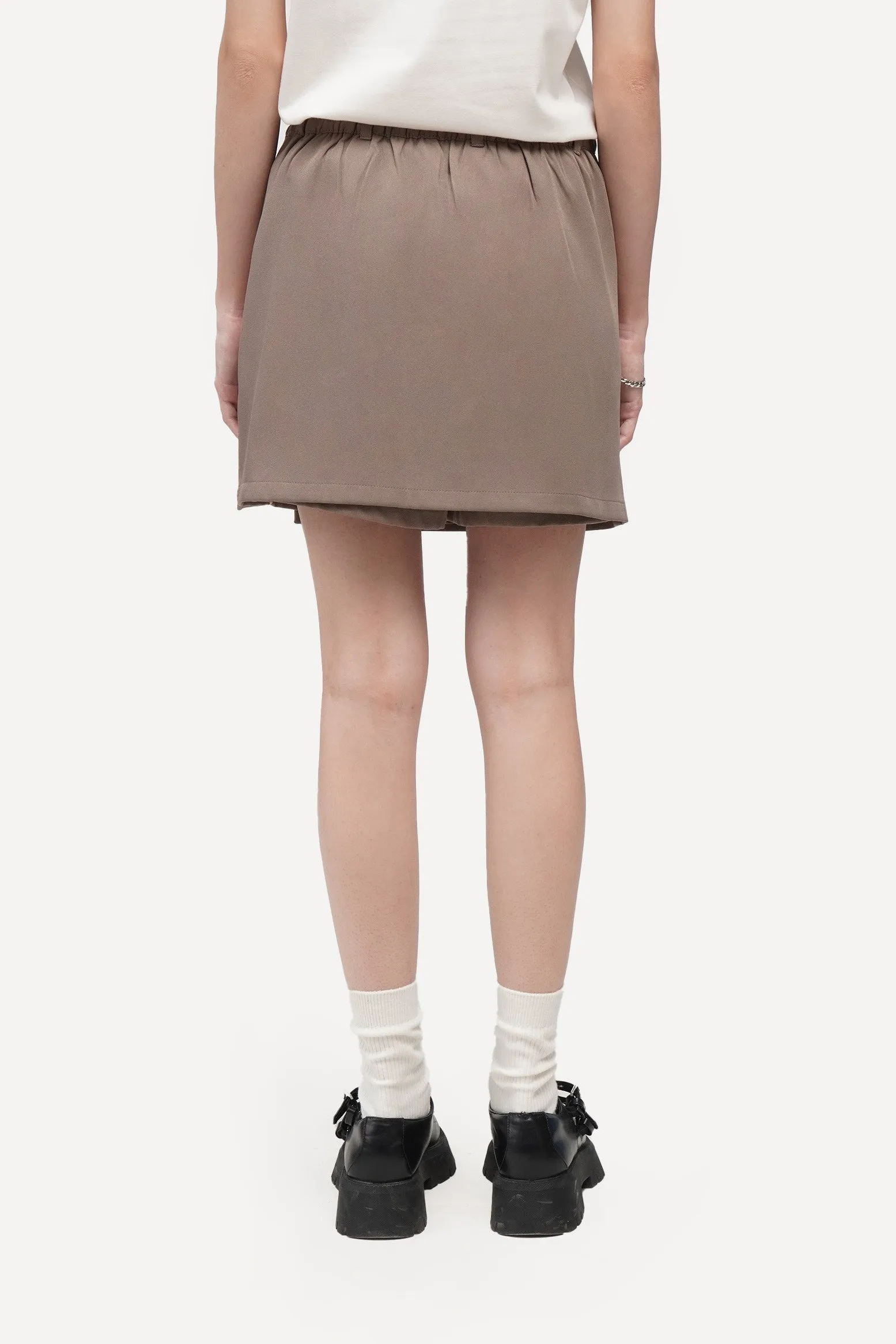 Tailored Slit Skort