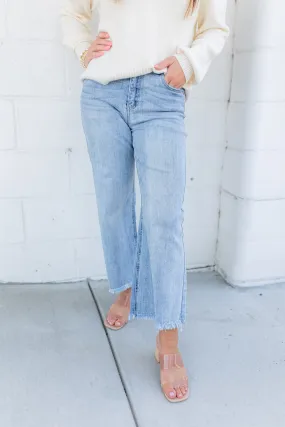 The Skyline High Rise Crop Jeans