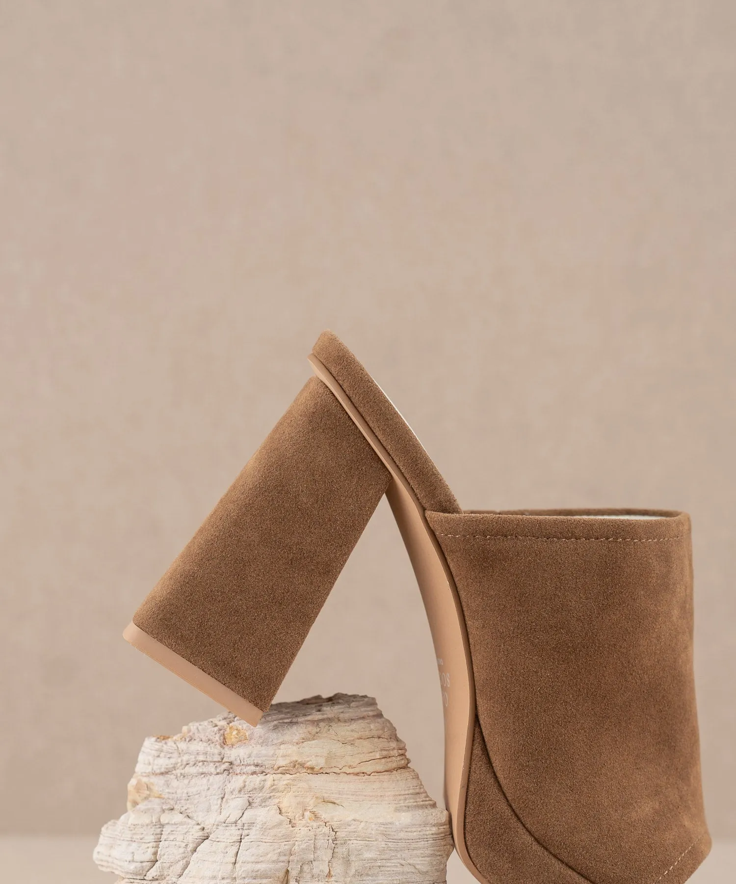 The Vivienne Brown | Slip On Platform heel