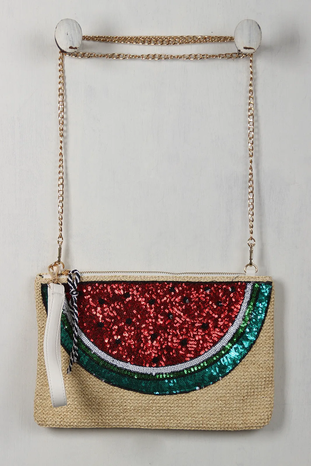 Watermelon Crossbody Clutch