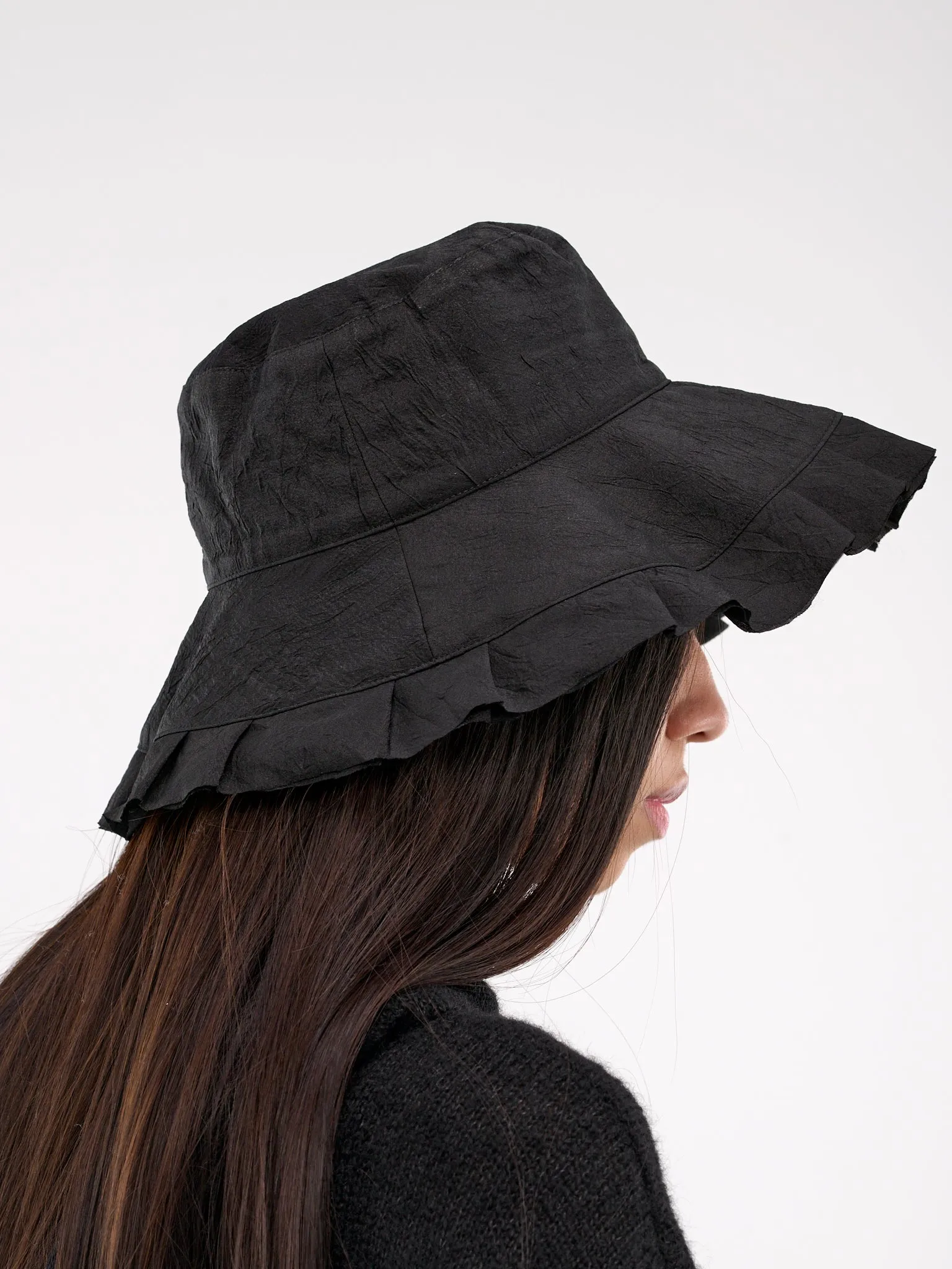 Wrinkle Bucket Hat (09AC05BK-BLACK)